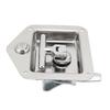 T Handle Tool Box Latch 4.9 X 4.7in Highly Polished Stainless Steel RV Toolbox Handle Lock with Keys Gasket for Caravan