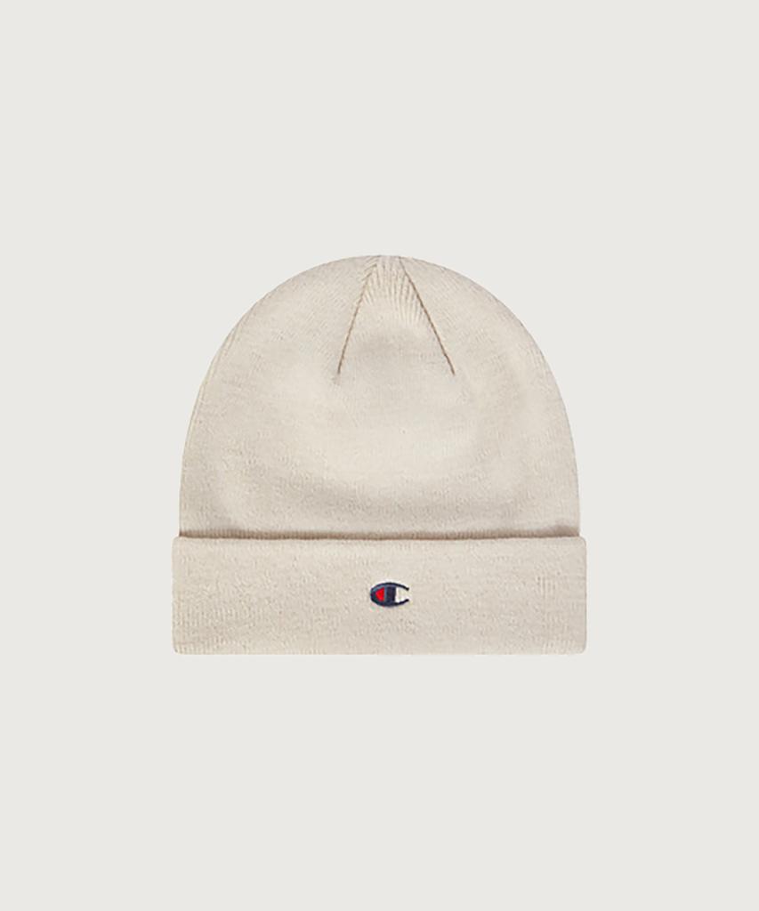 Champion C Logo Beanie Beige