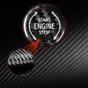 Carbon Engine Start-Stop Switch Button Trim for Chevrolet Corvette C8 -2024