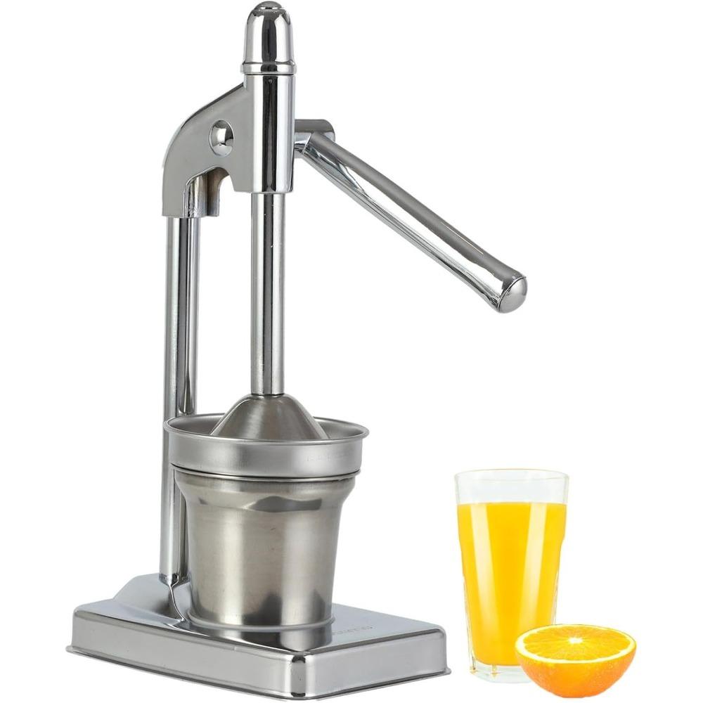 Cast Iron Juicer Hand Press,Effective Stainless Steel Manual Juicer Fruit Squeezer, Heavy Duty Hand Press Juice Extractor