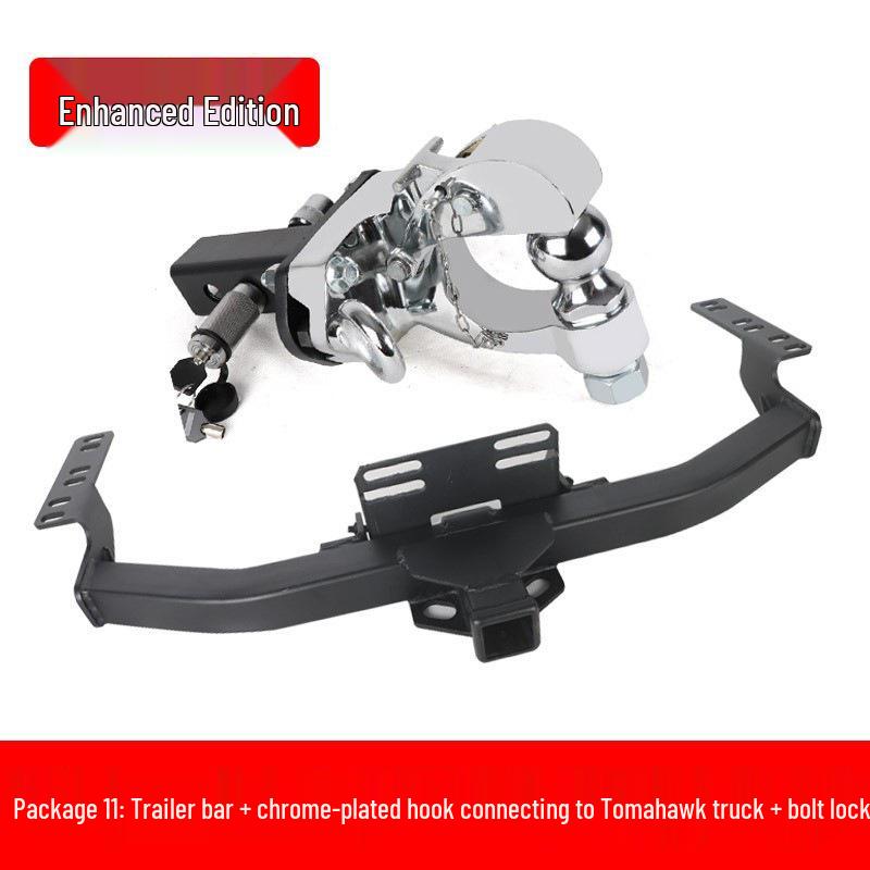 Rear Tow Hook for Modified Toyota Prado FJ - Compatible with Towing Bar and Frame Pull applications.