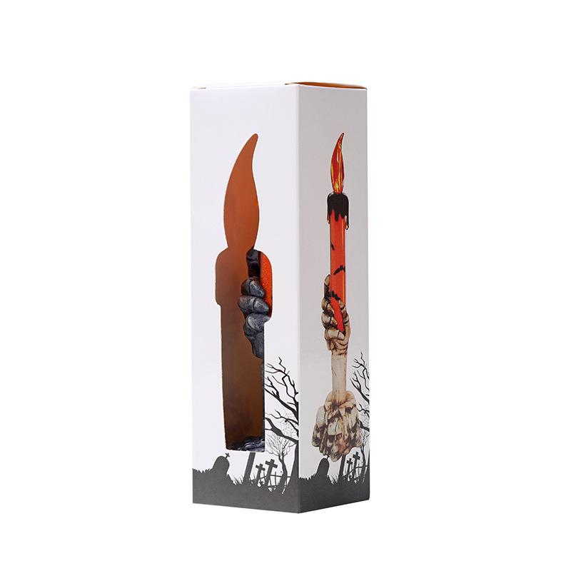 Ghost Festival Halloween Candle Holder Night Light Decor