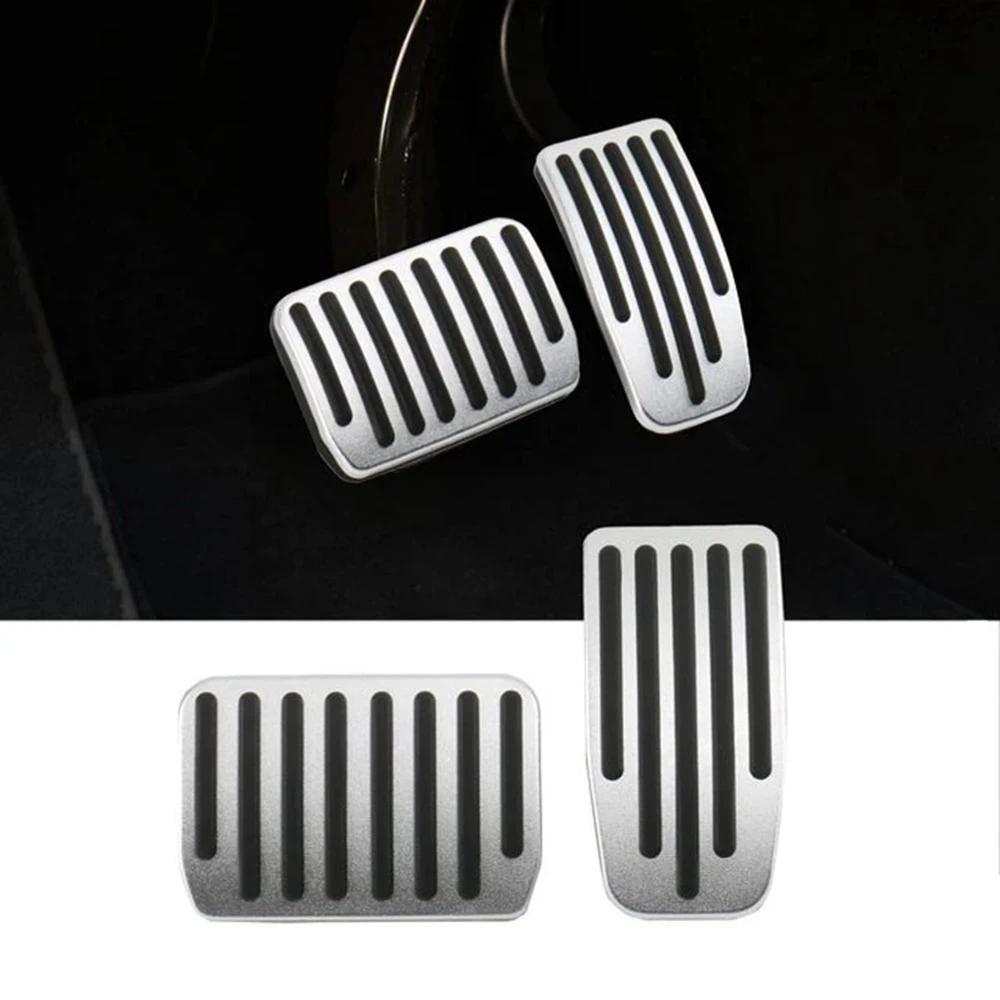 For Tesla Model Y Juniper 2026 Upgrade Foot Pedal Pads Non-slip Accelerator Brake Rest Performance Aluminum Mats Accessories