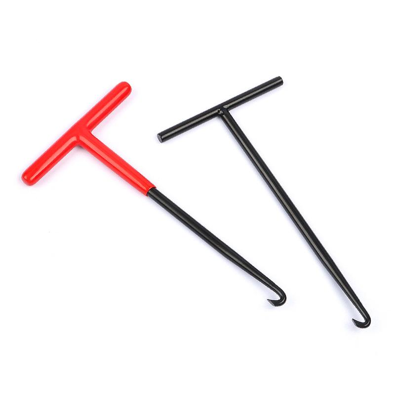 1 Pièce Extracteur de Ressorts d'Échappement Outil de Réparation Pour Retrait de Ressorts Crochet de Ressort d'Échappement de Moto Poignée en T Crochets d'Installation