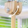 Sturdy Bird Stand Toy Wear-resistant Bird Cage Decoration Wood Parrot Swing  Bird Cage Accessories