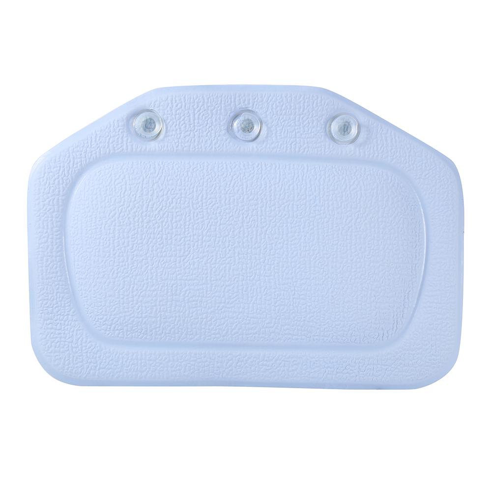 Bathroom Pillow Bathtub Head Rest Foam Design Spa Neck Cushion With Suction Cup
