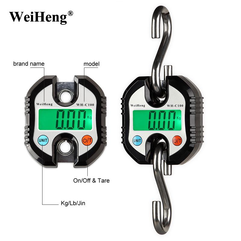 Portable High-Precision 150kg Electronic Hook Scale for Hunting and Livestock