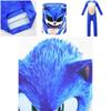 Blue Sonic Hedgehog Cosplay Mask For Kids With Eye-catching Design And One-size-fits-most Feature