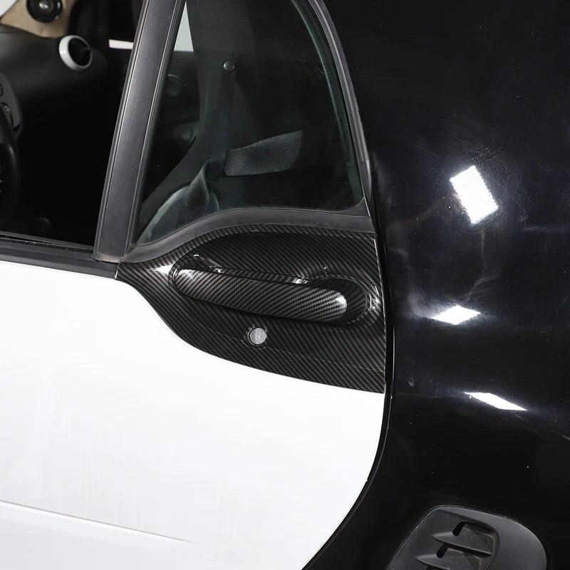 Outside Door Handle Bowl Cover Trim Sticker For Mercedes Benz Smart 451 453 Fortwo Forfour 2009- Car Styling Accessories