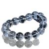 Hongchu Crystal Natural Icy White Phantom Quartz Round Bead Bracelet Thousand-Layer Ice White Phantom Bracelet