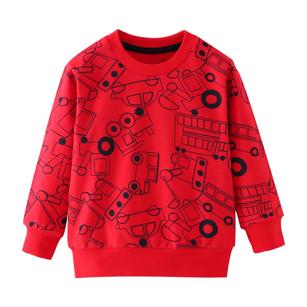 European Children s Cotton Long-Sleeved Terry Hoodie for Autumn and Winter 3T (100)
