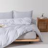 Muji Blue Plaid 4-Piece Bedding Set