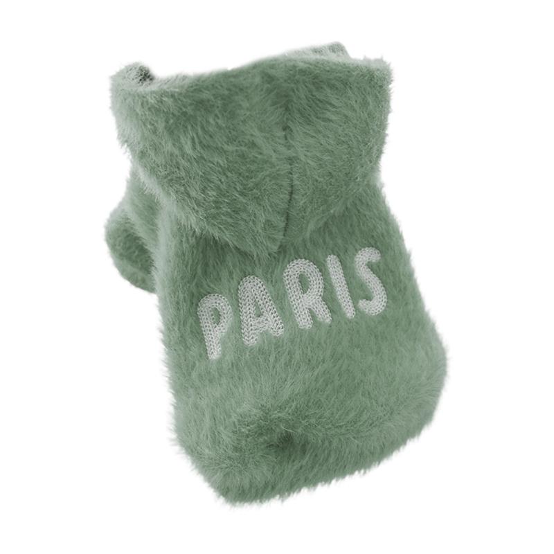Pet Clothes for Small Dogs Hooded Coat Festival Jackets Winter Warm Coat L