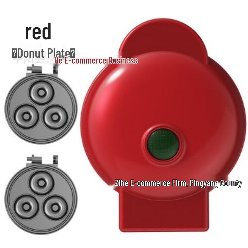 Mini Waffle, Bread, Crepe, and Sandwich Maker - All-in-One Breakfast Machine