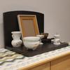 Modern Buddhist Altar, Mini Buddhist Altar, Modern Open Altar, Personal Memorial Altar, Natural Wood Memorial Altar, Wide Type Buddhist Altar, Interio