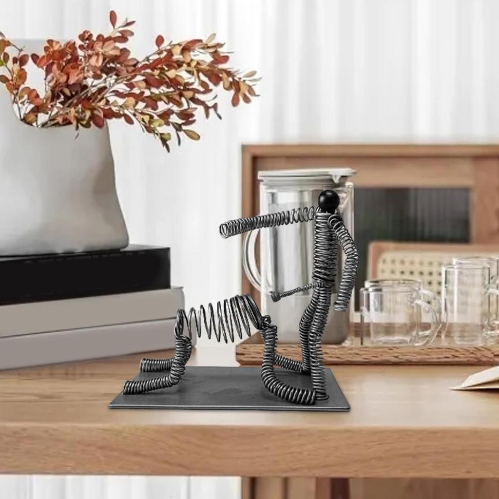 Desk Toys - Funny Spring Man, Hilarious | Amusing Desktop Decoration, Novelty Toy For Home Colleagues Adults Party