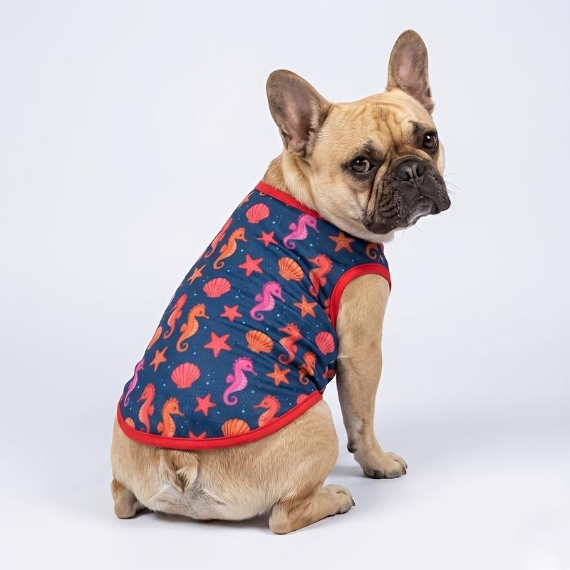 Spring and summer new mesh breathable thin cat vest pet dog clothes