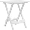 VidaXL Folding Garden Table 45.5x38.5x50 Cm White