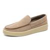 Fashion Suede Leather Mens Loafers Slip on Men Casual Shoes Comfy Moccasins Breathable Male Driving Shoes Leisure Walk Men Walking Flats