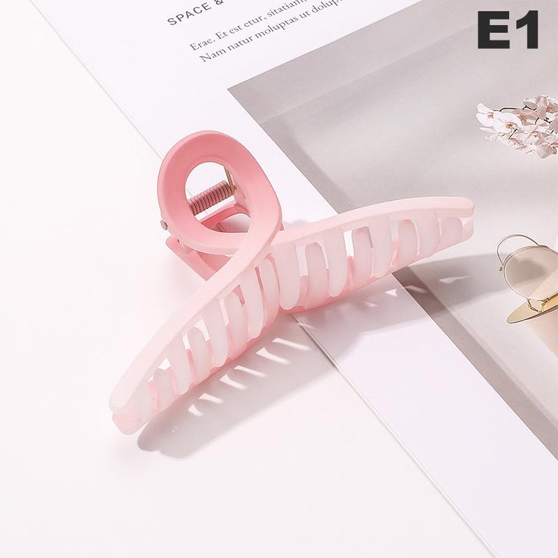 Cherry Blossom Hair Clip Frosted Grab Clip Fresh Versatile Shark Clip Pan Hair Grab Jewelry