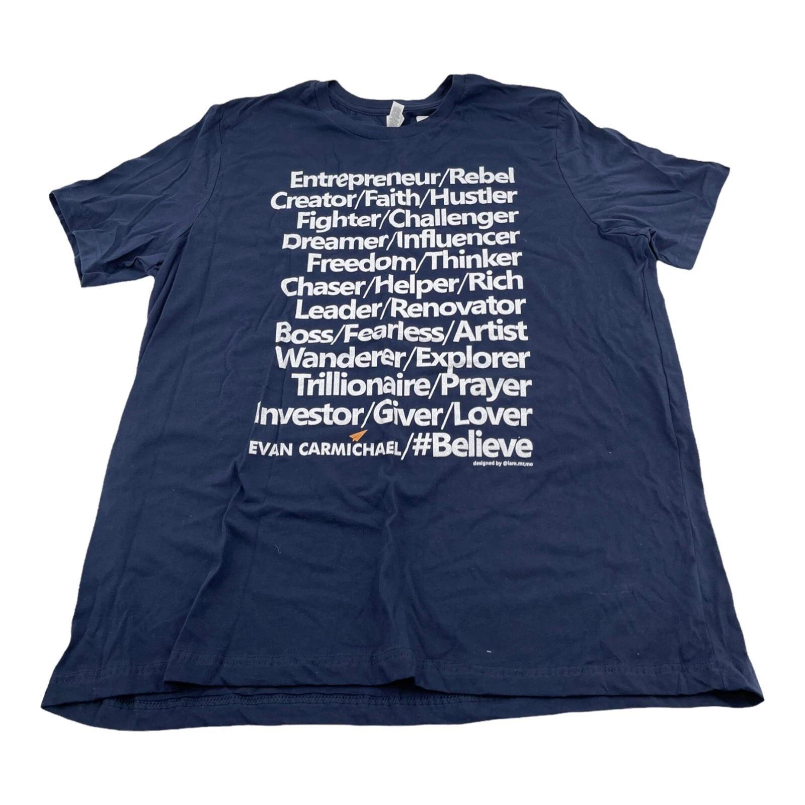 Michael Carmichael entrepreneur hustler T-shirt 3XL