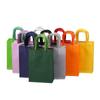 10/25pcs gift kraft paper bags holiday shopping DIY multifunctional recyclable paper bags with handles can be wholesale