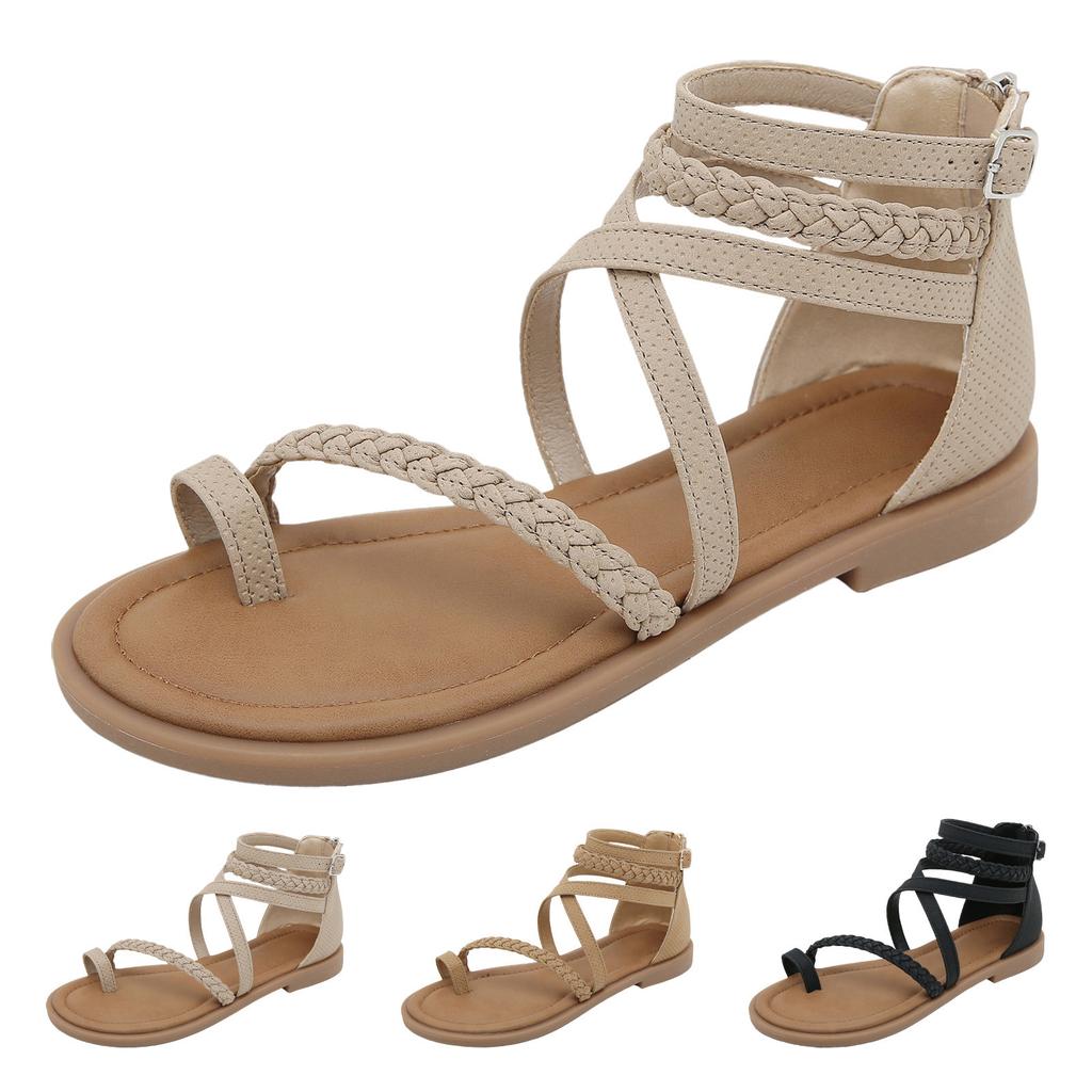 Plus Size Sandals For Women Fashionable Soft Soled Back Pack Sandal Party Dress Wear Popular Formal Accessories For Summer Hot