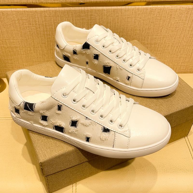 Fashion Spring Autumn Male Skateboard Footwear New Arrival Men's Leather Sneakers Fashion Trendy Running Sports Shoes Comfy Casual Shoes