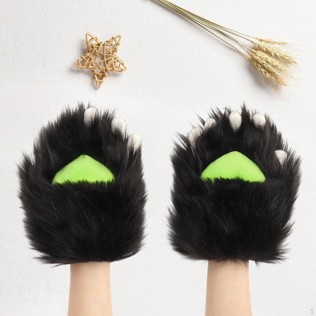 Gloves Cartoon Halloween Costume for Nightclub Festival Role Play Props