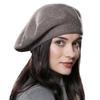 Womens Winter Beret Hat Knitted Beanie Cap Autumn Winter Hat French Classic Beret