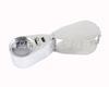 All-Metal 40x 25mm Jewelry Magnifier with LED & UV Light