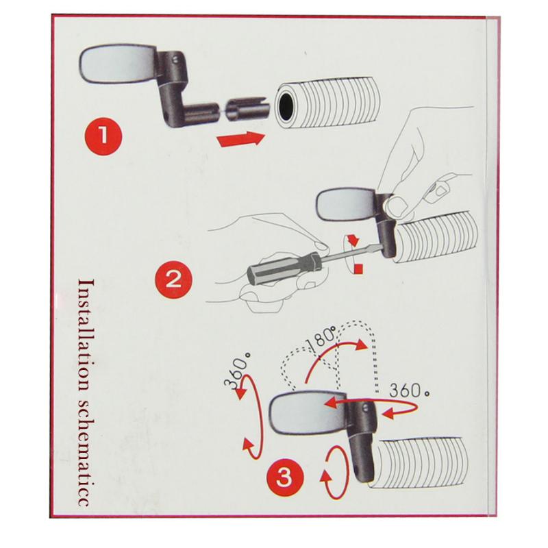 Oglindă Bicicletă Ajustabilă Oglindă Plană Oglindă Oglindă Oglindă Retrovizoare Accesorii Ciclism Bicicletă Montană