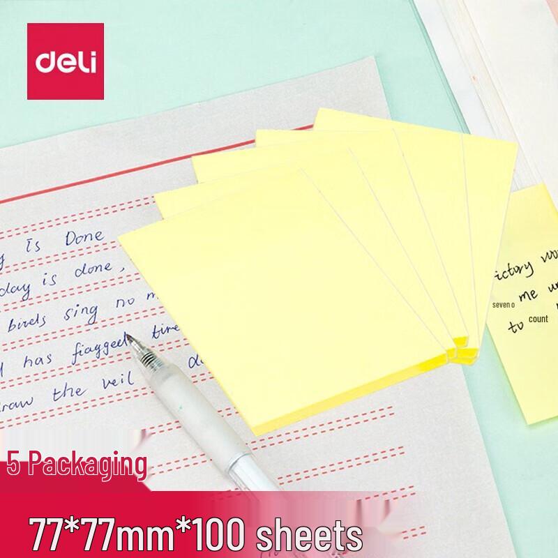 Deli Creative Sticky Notes Memo Pads