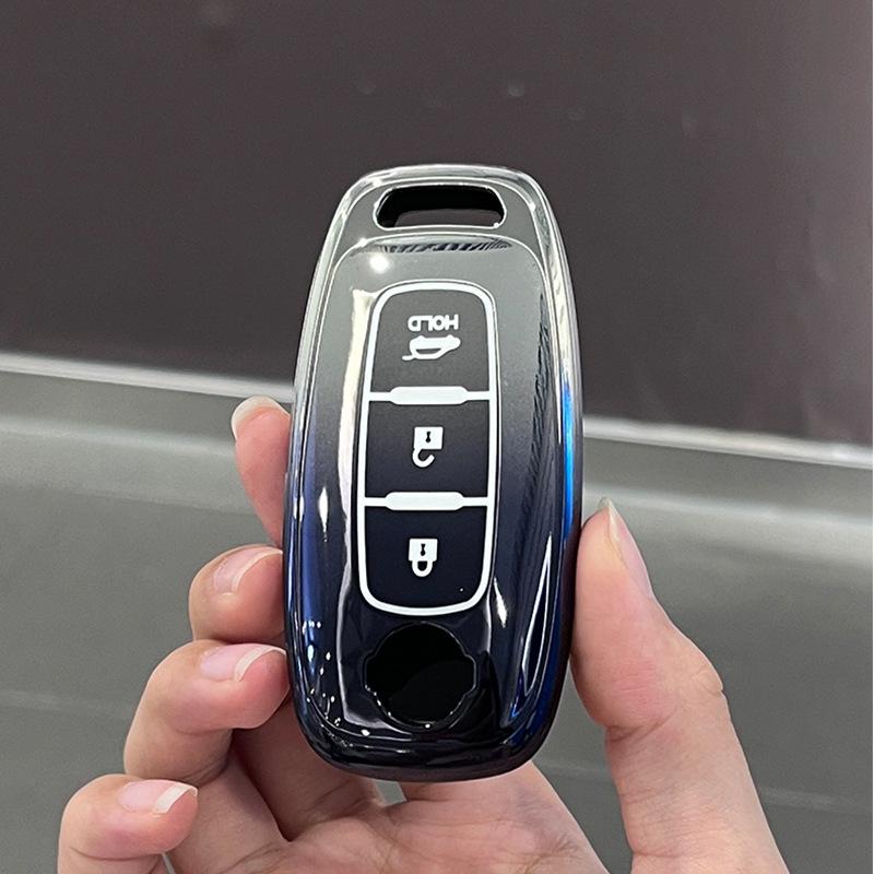 Nissan 14th Gen Key Case for Sylphy, Teana, Qashqai, X-Trail, Tiida, Bluebird, Terra, Murano - Car Shell Buckle Accessories