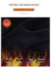 Plus Size Women's Fleece-Lined High Waist Jeans: Slimming, Loose Fit, Wide Hips, Thick Legs, Harem Style.