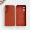 For Magsafe Matte Silicone Original Case For Samsung S26 S25 S24 S23 S22 Plus Ultra A56 A16 A55 A54 Magnetic Shockproof Cover