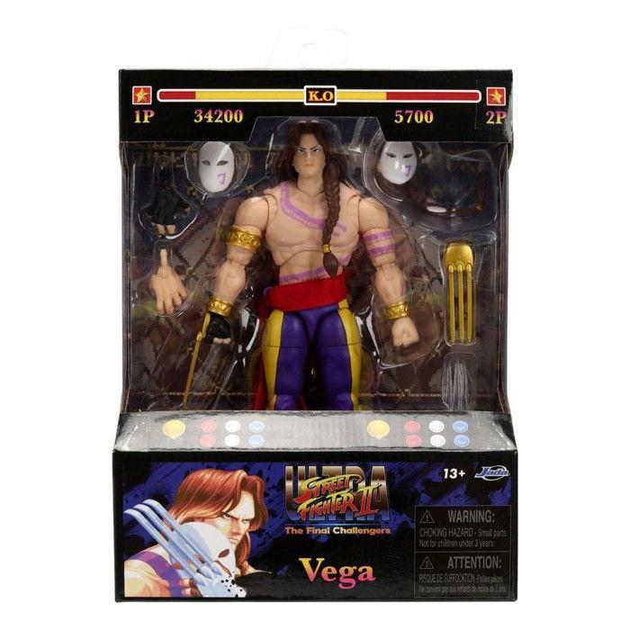 Jada Toys - Ultra Street Fighter II: The Final Challengers - Figurine 1/12 Vega 15 cm