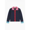 Benetton Color Contrast Cardigan Bakcf9561