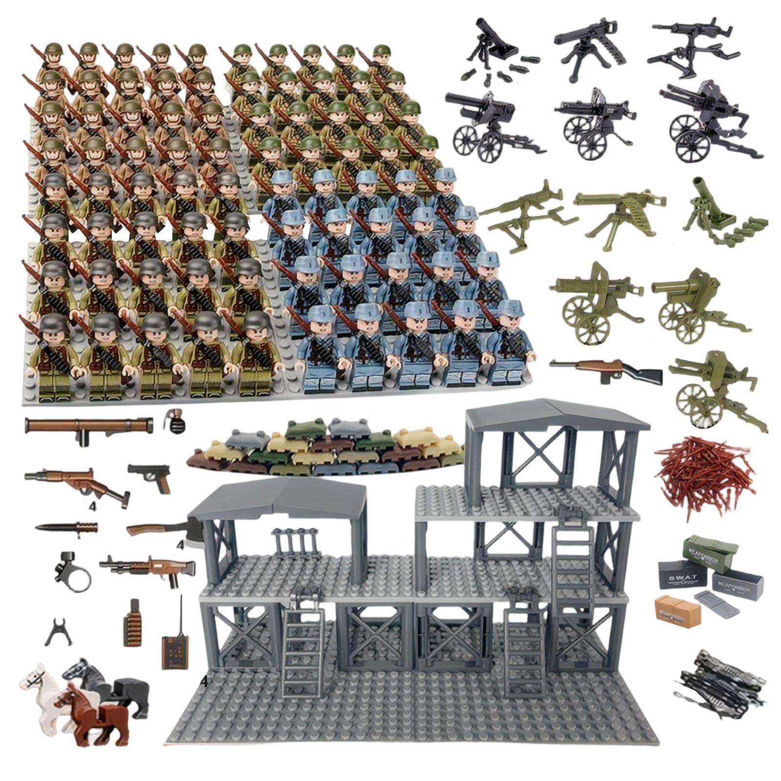 

Оружие и оборудование, Сторожевые башни, Минометы, Совместимые гаубицы, Пазлы-конструкторы, Игрушки Minifilm One Size зелёный