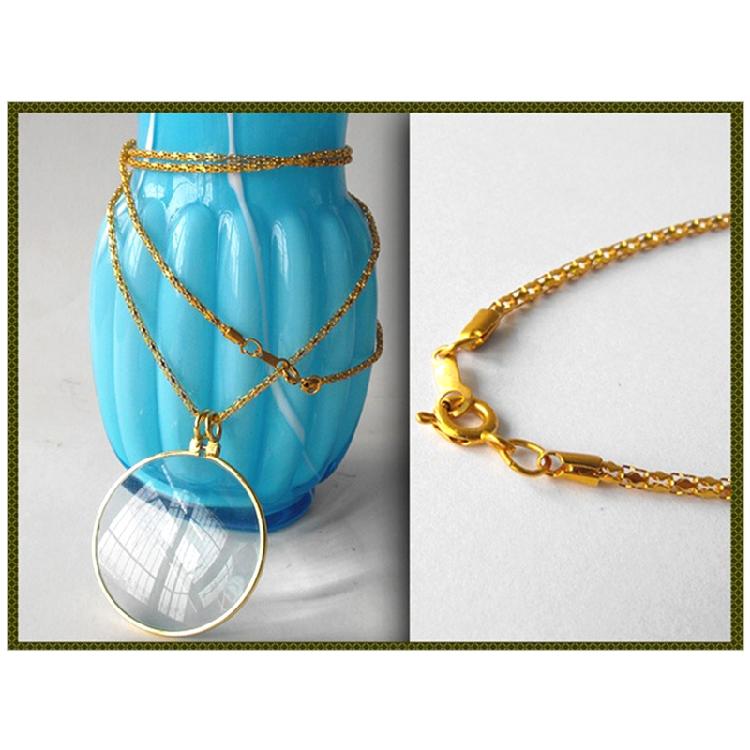 Magnifying Glass Necklace Glass Pendant Fashion Pendant Design Reading Accessory