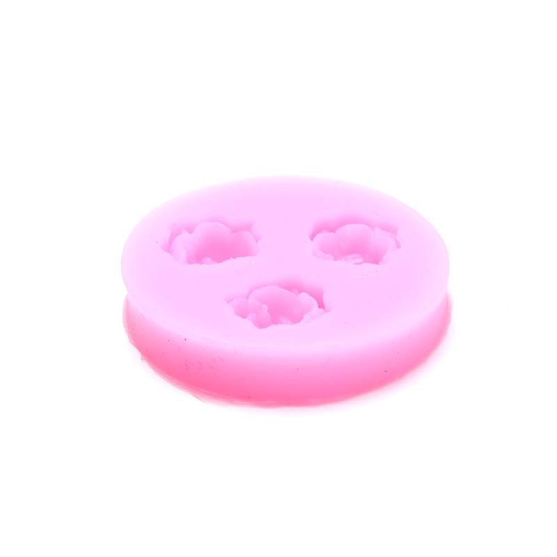 3D silikonová forma na čokoládový dortový fondán na pečení cukrová řemeslná forma na zdobení