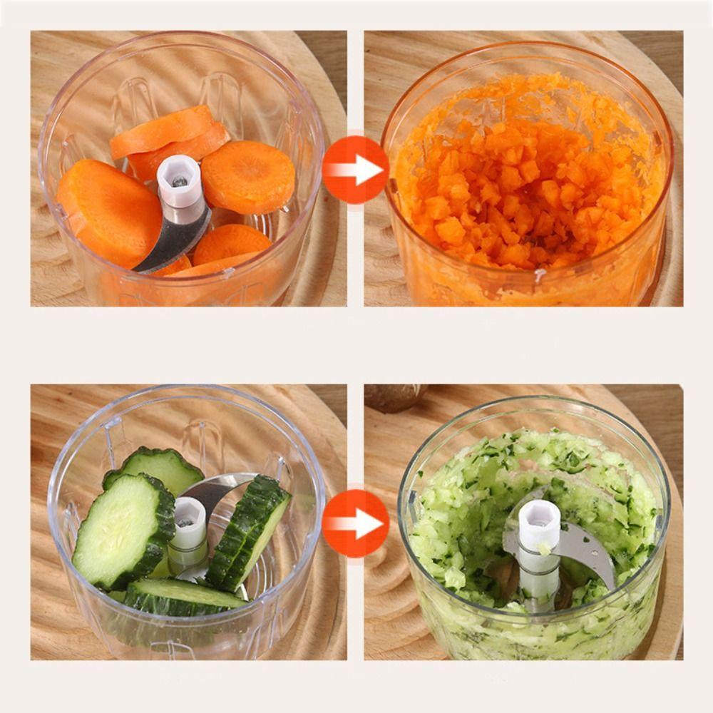 Durable Garlic Chopper Portable Vegetable Crusher Electric Garlic Chopper  Household Cooking
