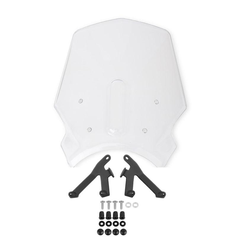 Motorcycle Front Windshield Windscreen Airflow Wind Deflector Fly Screen For CB650R CB 650R 2024 2025 Wind Deflector Visor