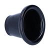 1.9in Air Intake Turbo Horn Velocity Stack Adapter CNC Aluminum Car Modification AccessoryBlack