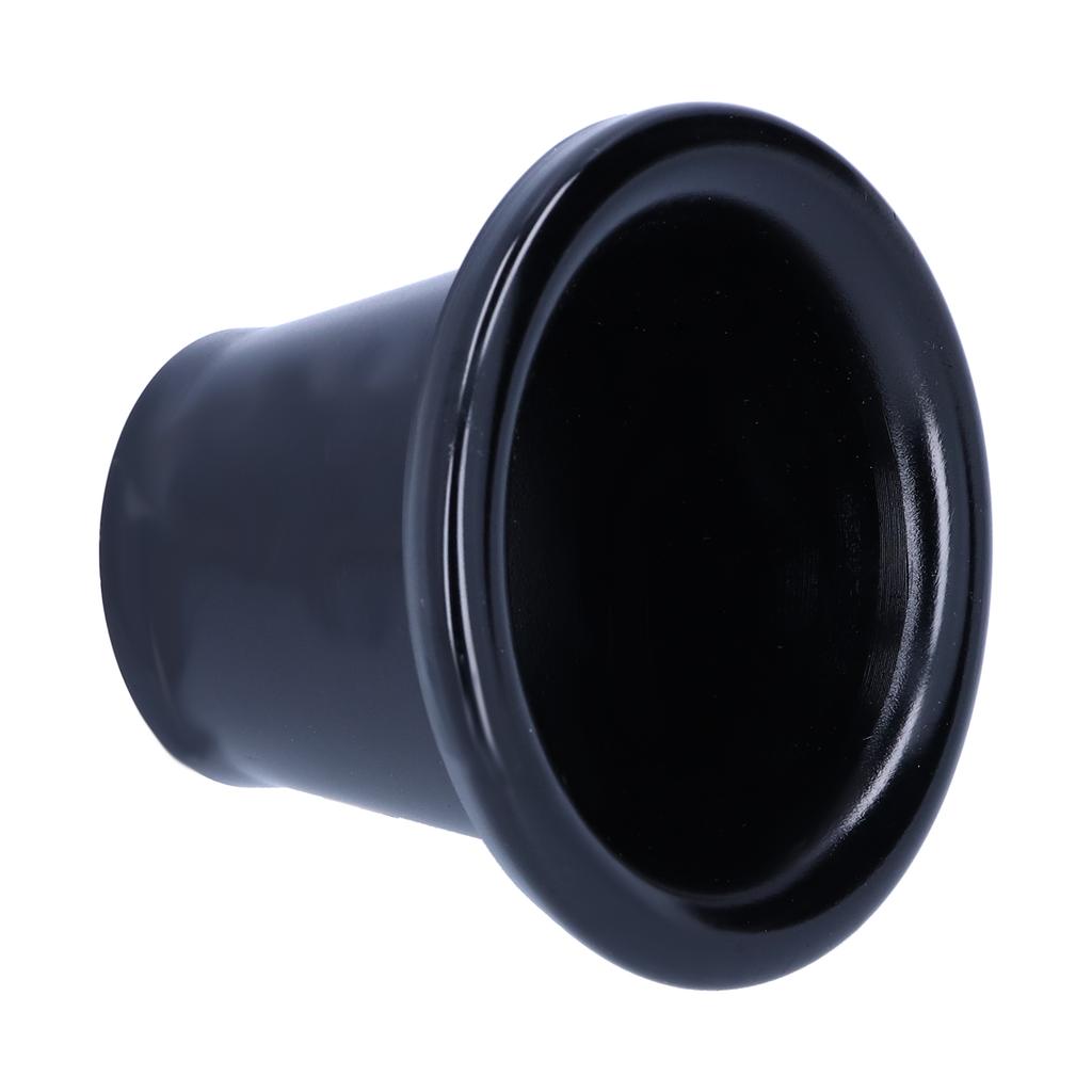 1.9in Air Intake Turbo Horn Velocity Stack Adapter CNC Aluminum Car Modification AccessoryBlack