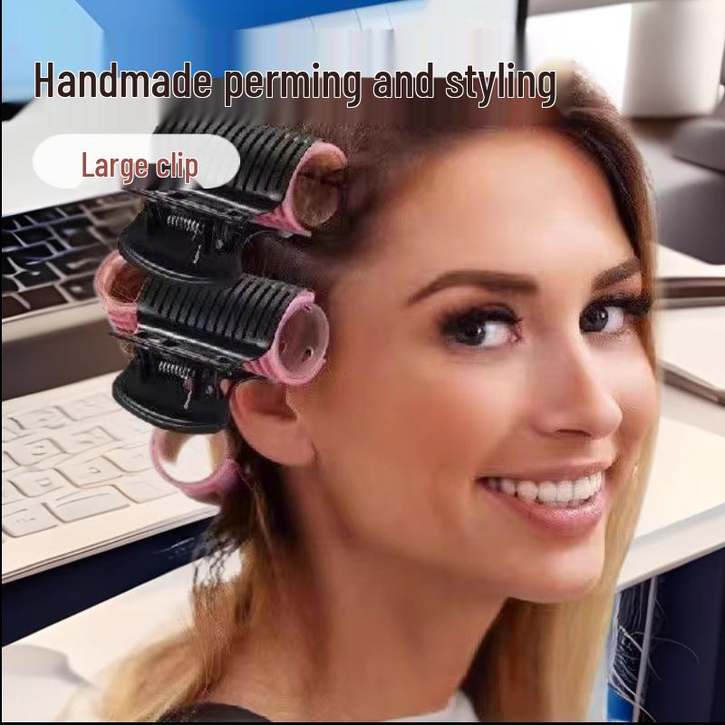 Heat-Resistant Hairdressing Clip for Perming and Styling