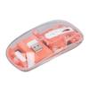   Wireless Mouse  1  2 2.4GHz 3 Mode Silent   DPI Rechargeable Transparent Mouse for PC Laptop Tablet