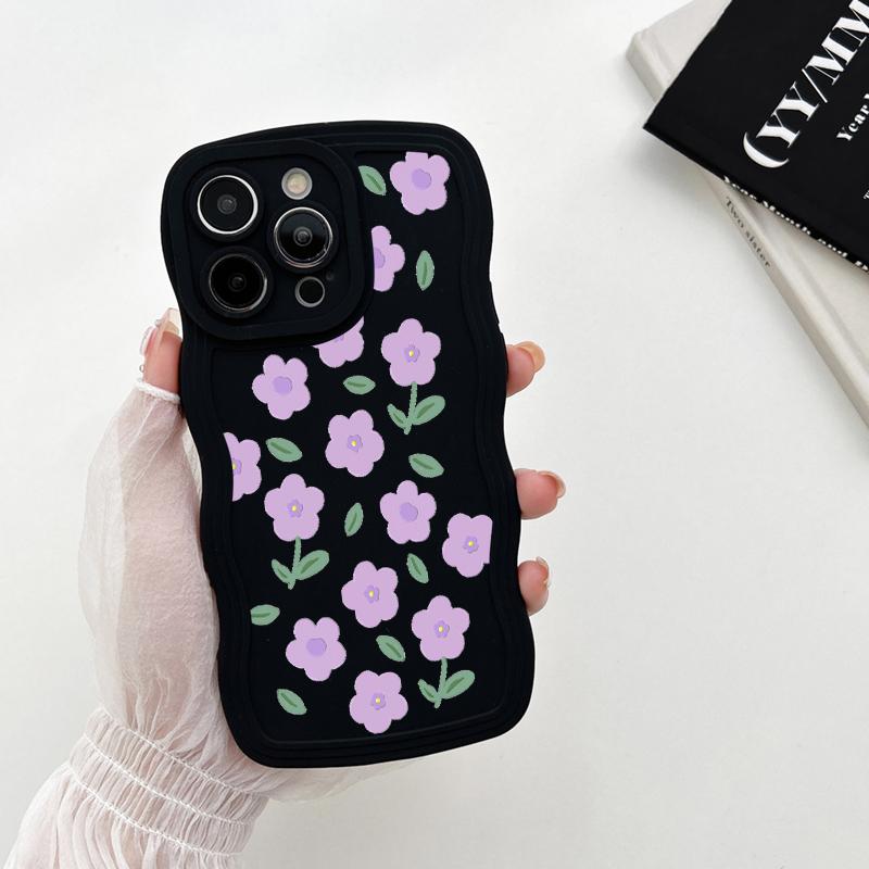 

Мягкий чехол из ТПУ в форме цветочной волны для Realme C55 C53 11 Tecno Spark 10C IPhone Vivo Y35 Y02 Samsung S23 Ultra A53 Redmi Note 12 Pro Note 11 Tecno Pova 5