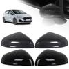 Car Rearview Mirror Cover Cap Front Left Right Side Door Wing Mirror Cover Cap For Ford Fiesta MK8 2018- Auto Accessories