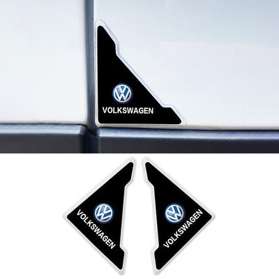 Voor VOLKSWAGEN 2 stuks Auto Deurhoek Bescherming Decals Stickers Auto Styling Voor Volkswagen VW GTI Golf 4 5 6 Passat B6 Jetta Tour